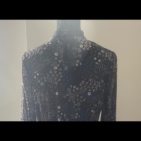 Molly Bracken Long Floral Print Prairie Dress Size S/M - Picture 4 of 16